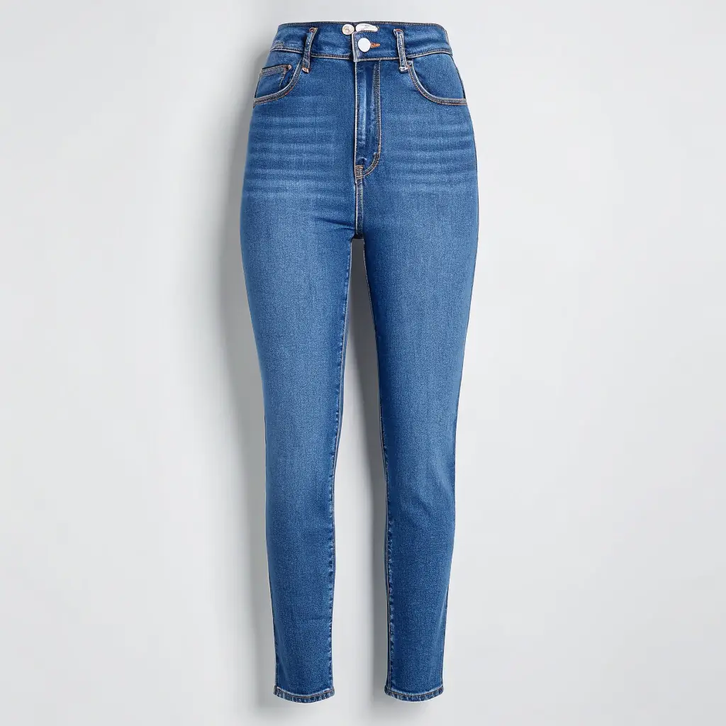 High-Waisted Jeans